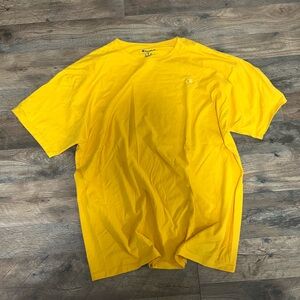 Champion Bright Yellow Short Sleeve Tee